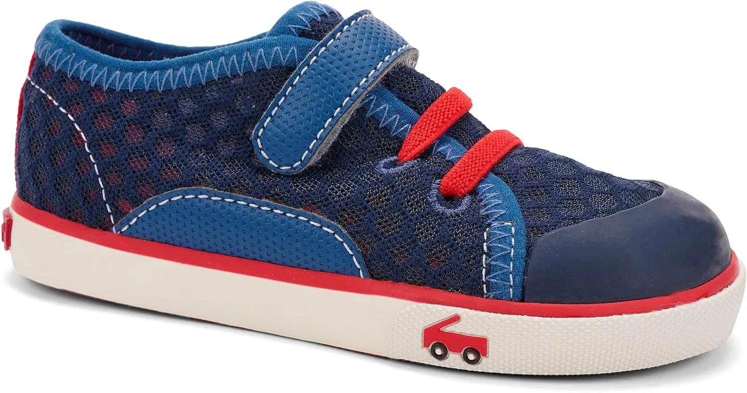 Детские кроссовки для мальчиков водонепроницаемые Saylor See Kai Run, Navy/Red