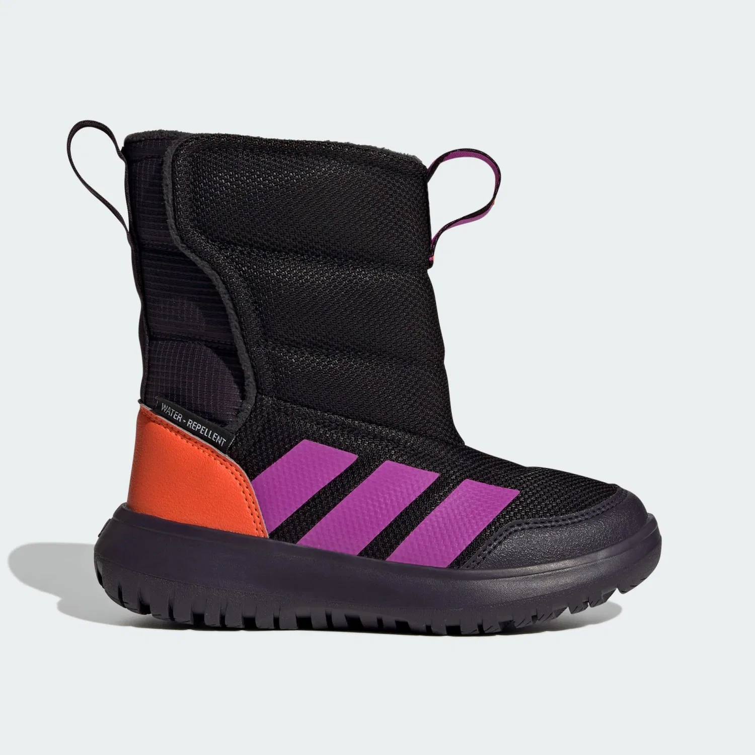 Детские зимние ботинки Winterplay Adidas, Schwarz Violett Mango