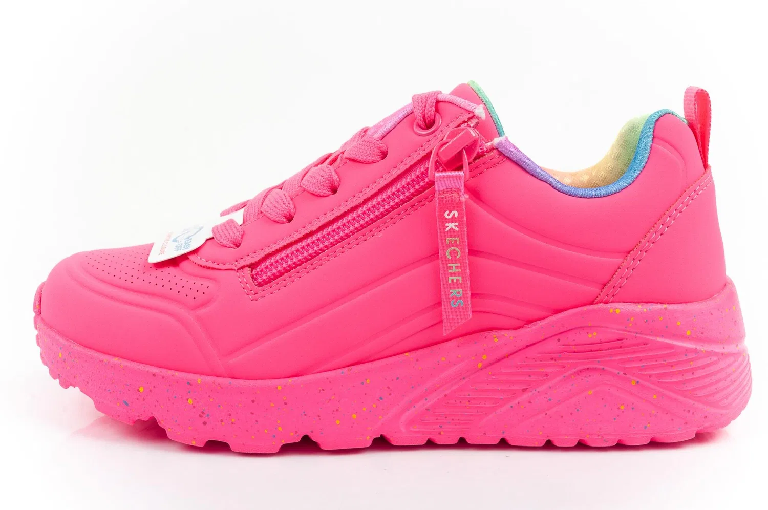 Детские кроссовки Skechers Uno Lite, Розовый — фото 2