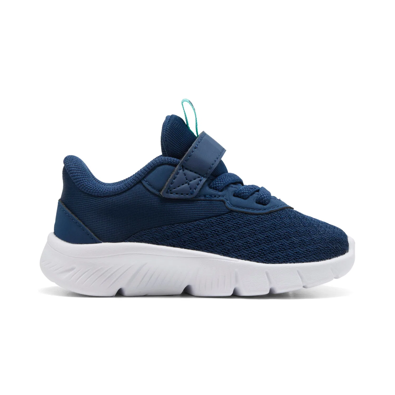 Детские кроссовки с липучками FLEXFOCUS MODERN BLAZE FADE AC INF PUMA, Persian Blue-Intense Mint-PUMA White — фото 3