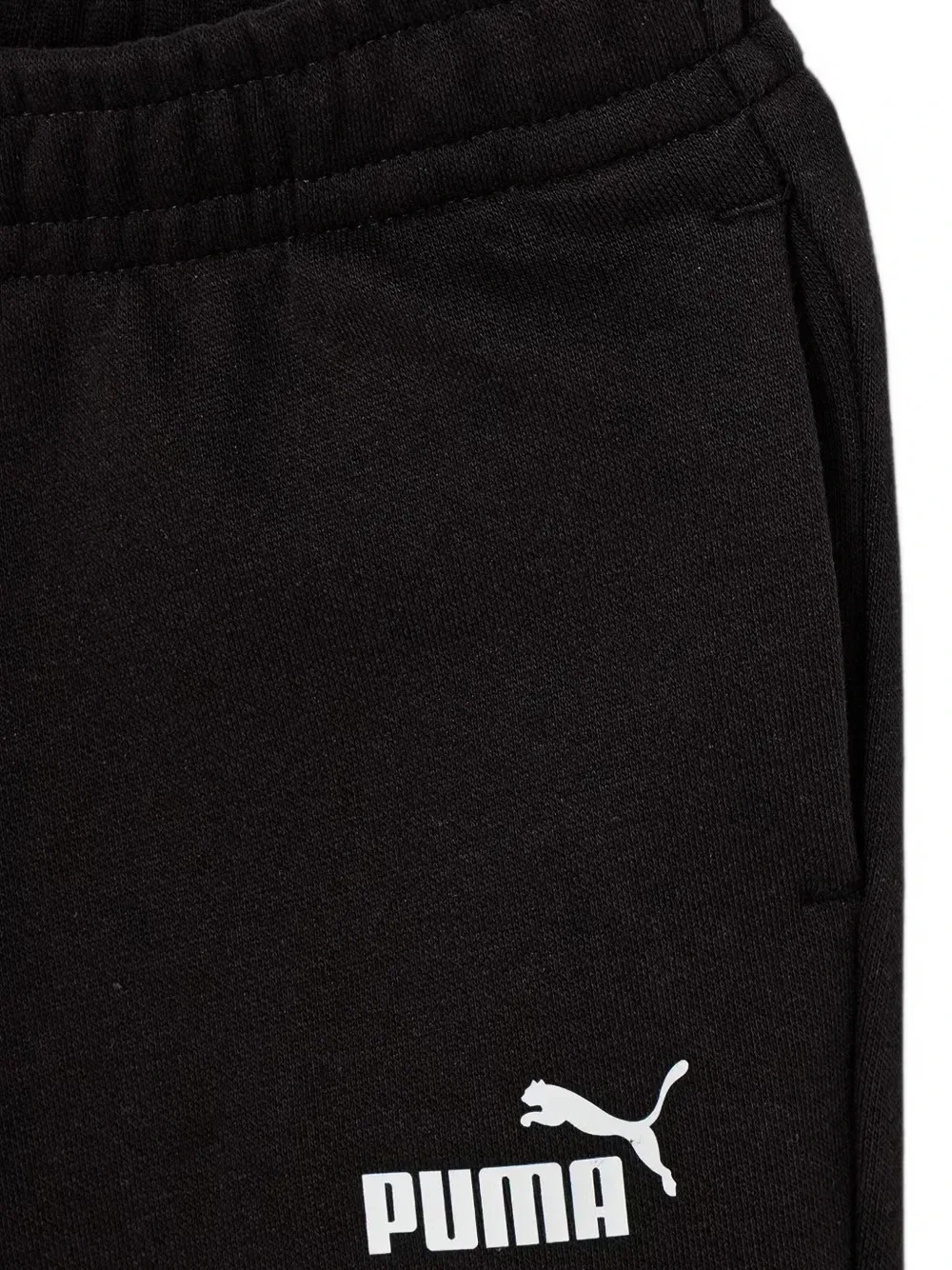 Спортивный костюм с логотипом Puma Kids, черный — фото 3