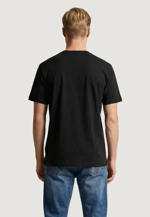 Футболка хлопковая Mick-basic us43 154094 - basic t-shirt U.S. Polo Assn., черный — фото 3