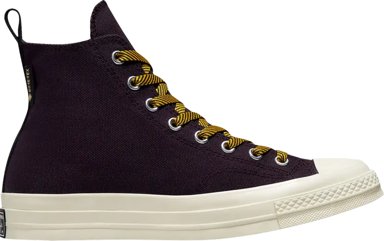 

Кроссовки Converse Chuck 70 Counter Climate GORE-TEX High Black Cherry Yellow, фиолетовый