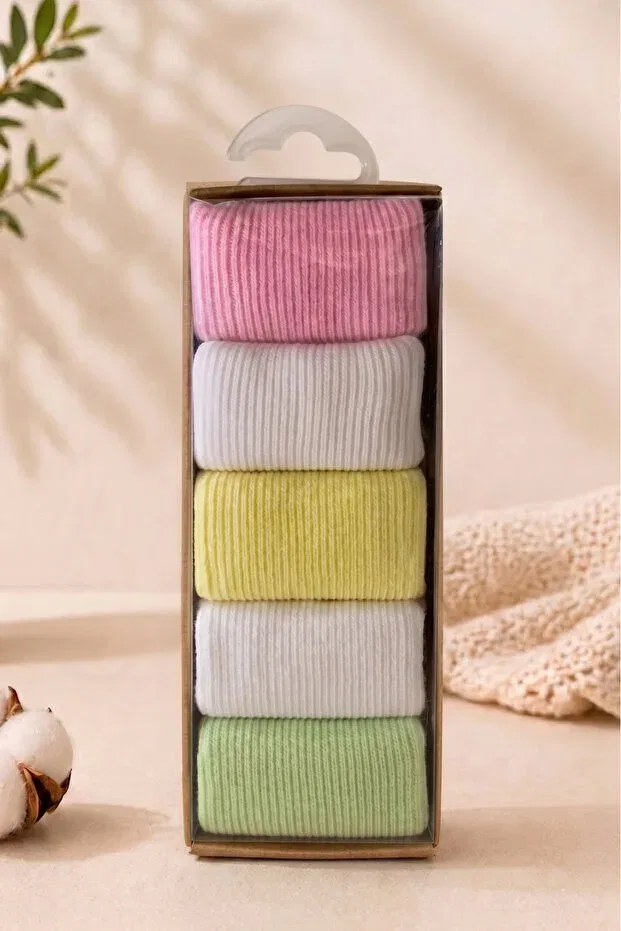 Детские носки хлопковые набор 5 шт Pure Plus, Wrapped