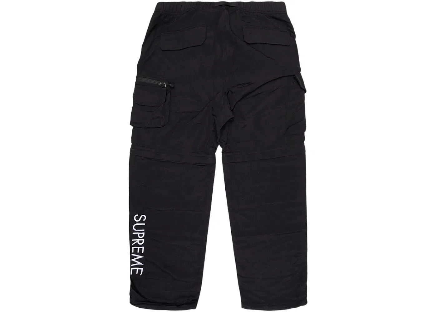 Мужские брюки-карго с поясом Belted Cargo Pant Supreme, Black — фото 2