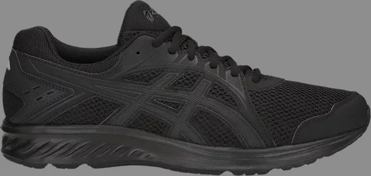 

Кроссовки jolt 2 4e wide 'black' Asics, черный