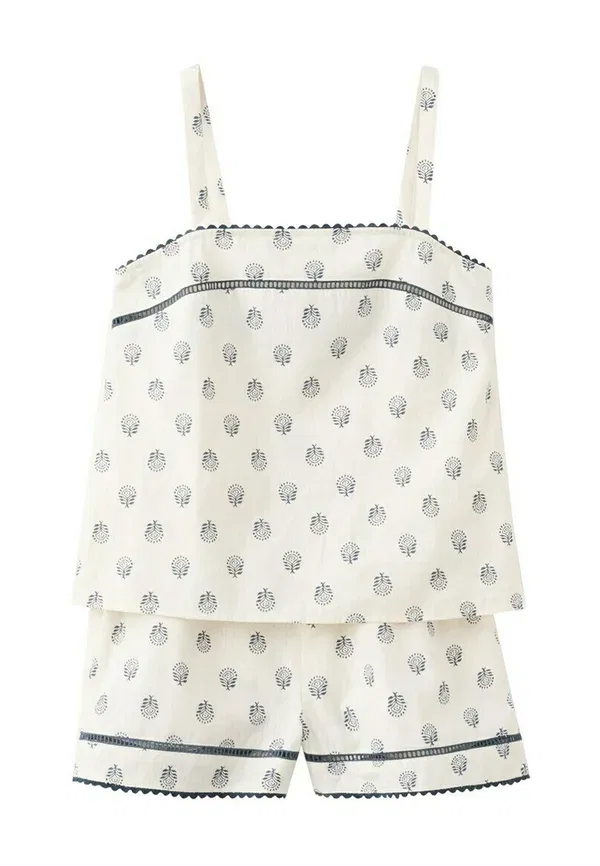Подростковый комплект - пижамный комплект Mango Kids, белый