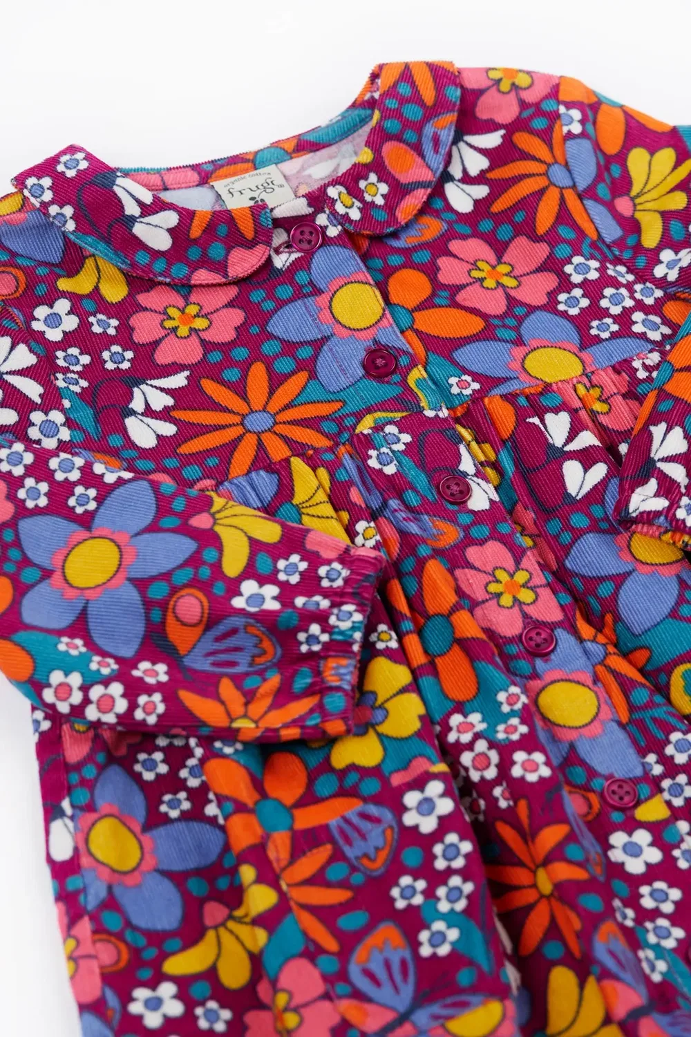 Платье из вельвета Cord Frugi, Purple — фото 2
