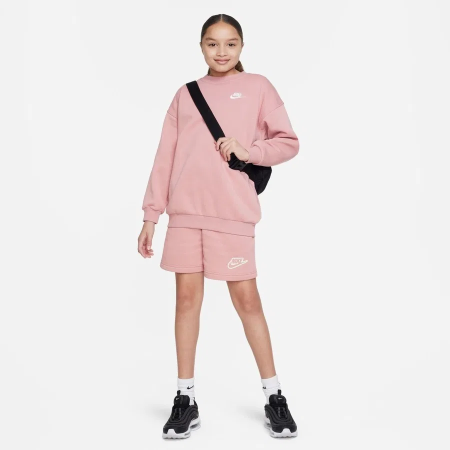 Детский свитшот Sportswear Club Fleece Nike, Розовый — фото 4