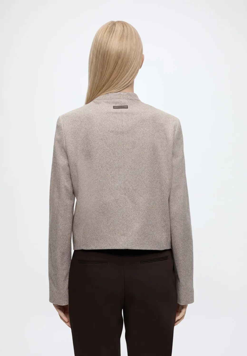 Куртка - зимняя куртка Calvin Klein, Brown Cork Ground/Chalk Twill — фото 3