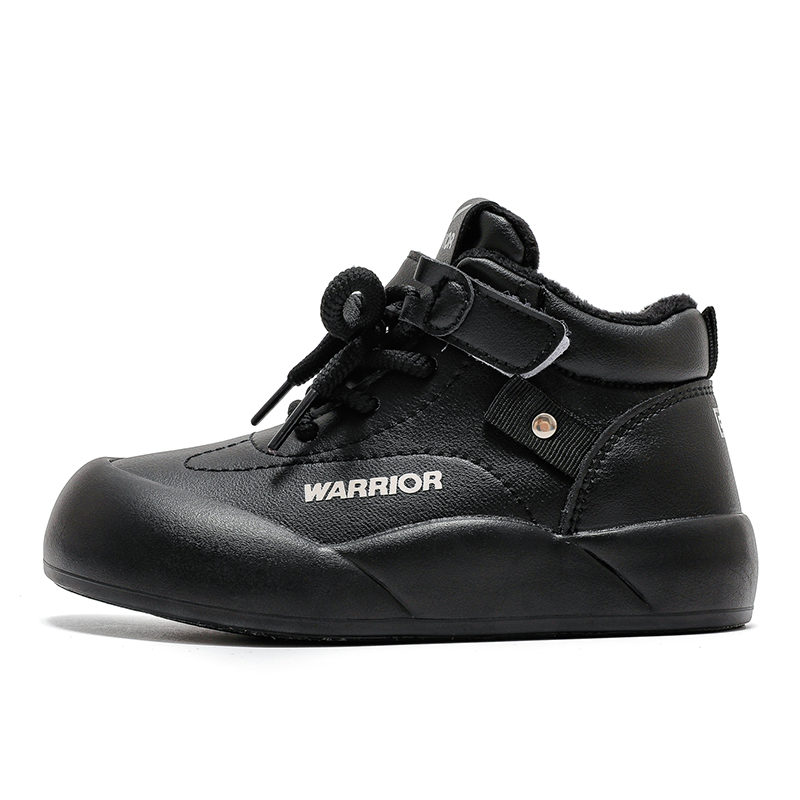 

Верхние детские скейтбордические кроссовки Warrior Cushioning Lightweight Cushioning Mid Top черные