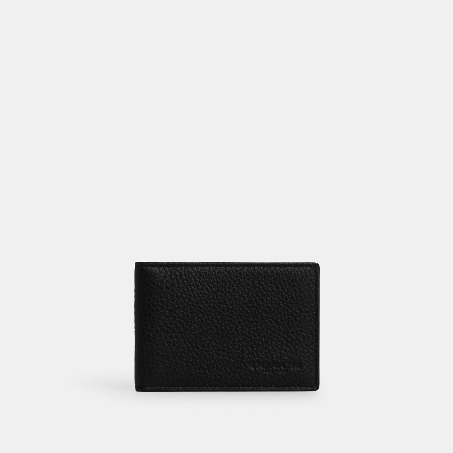 

Компактный складной кошелек Coach Outlet, цвет Gunmetal/Black