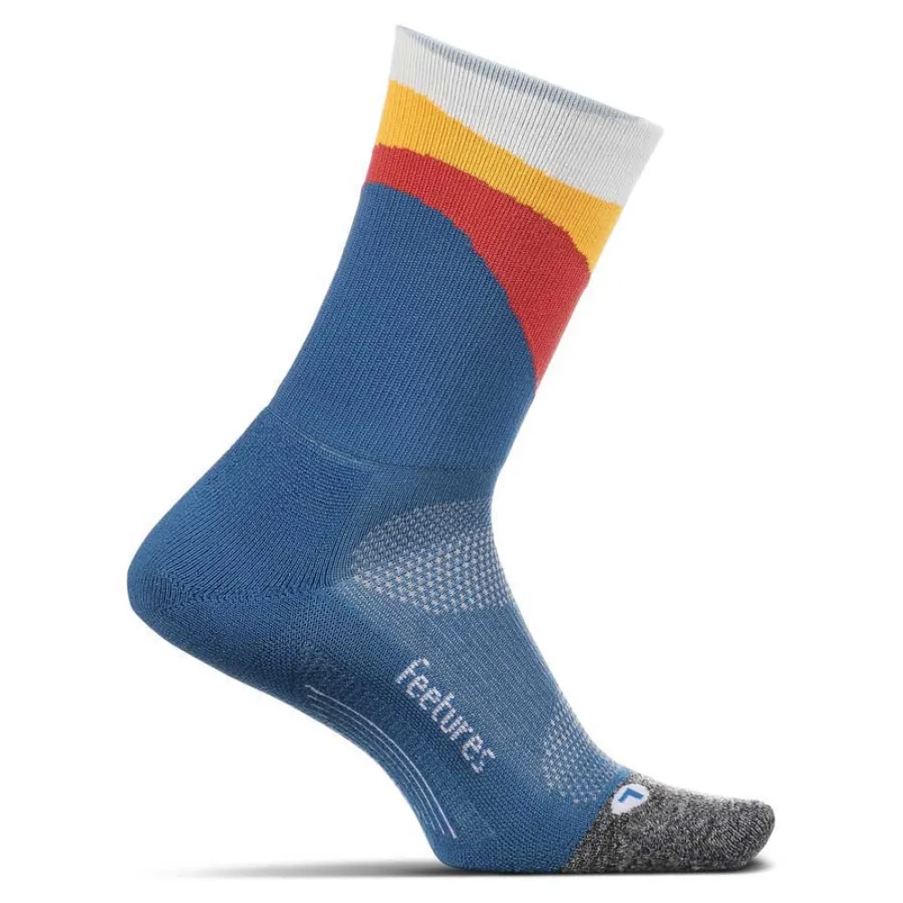 

Носки Feetures Elite Light Cushion Mini crew, синий