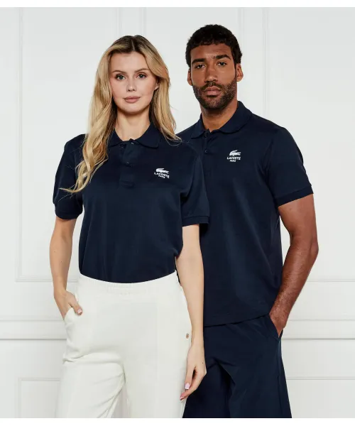 

Футболка поло Classic fit Lacoste, синий