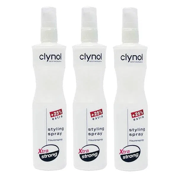 Набор спреев для укладки Clynol Styling Spray Xtra Strong Clynol