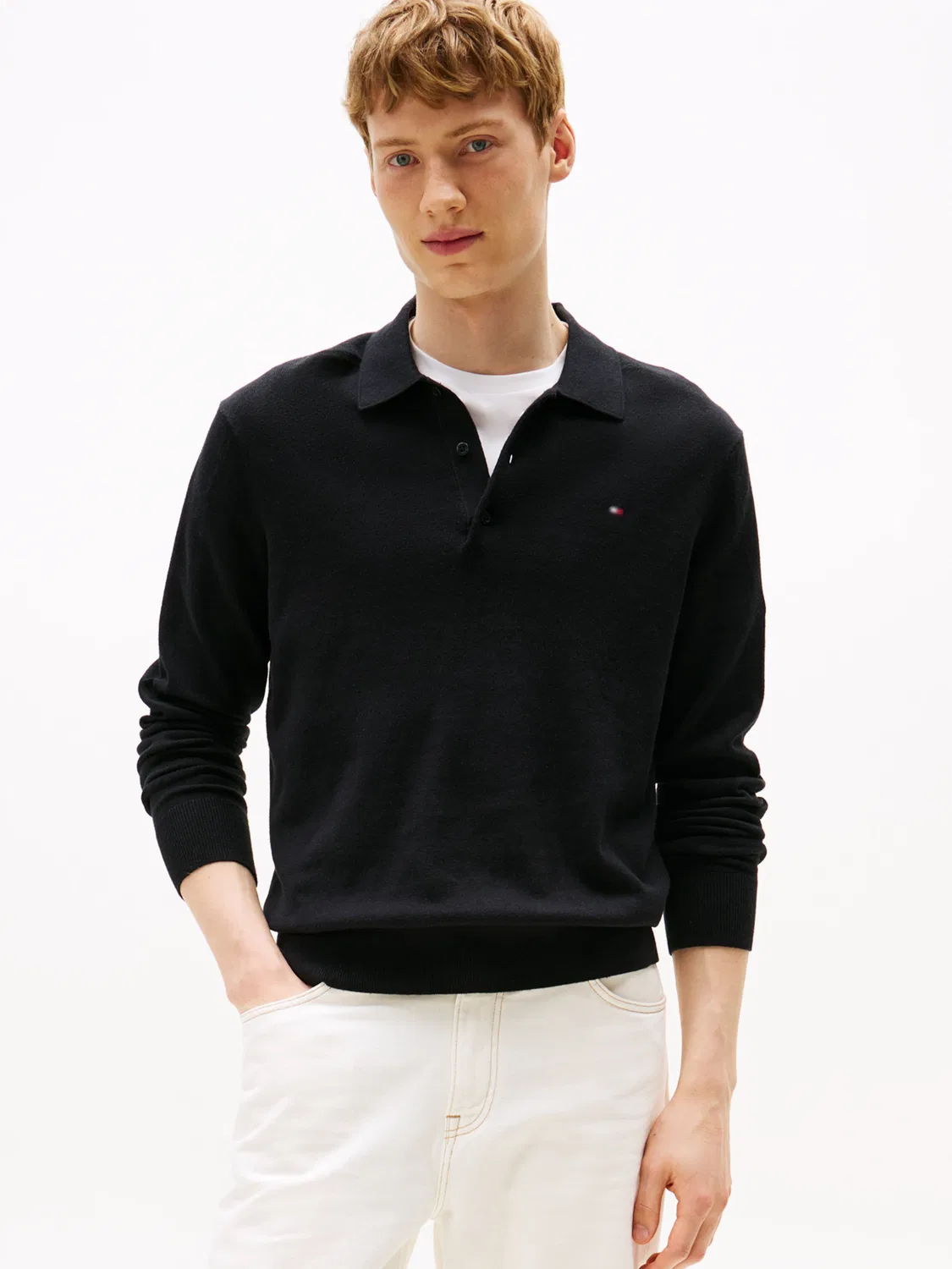 Свитер Tommy Hilfiger черного цвета — фото 2