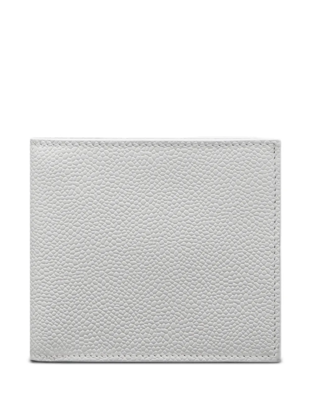

Бумажник из зернистой кожи THOM BROWNE, белый