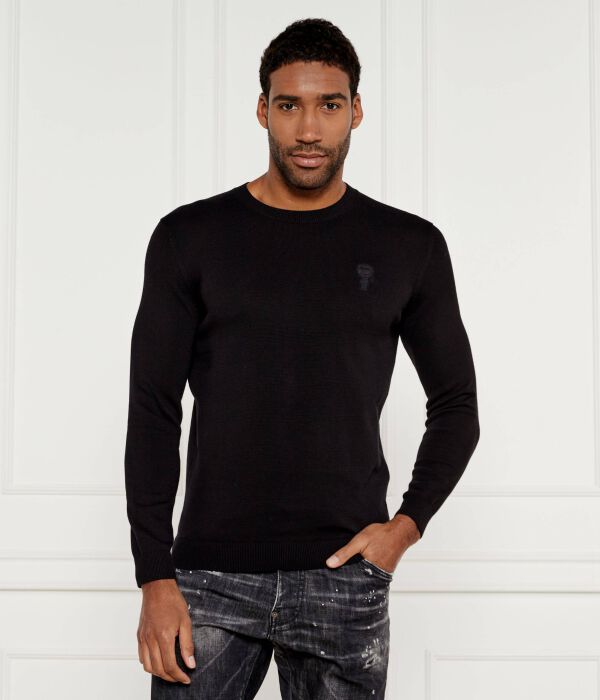 

Свитер Slim fit Karl Lagerfeld, черный