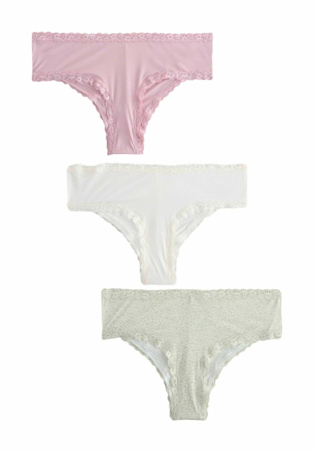 Трусы 3 PACK Next, розовый — фото 4