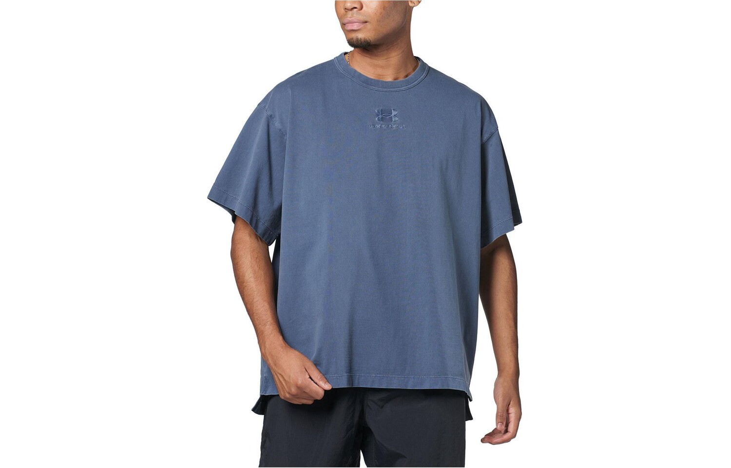 

Мужская футболка Under Armour, цвет Blue