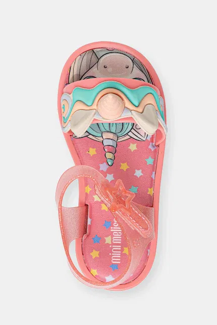 Сандалии с открытой пяткой MAR SANDAL UNI BB Melissa, розовый — фото 4
