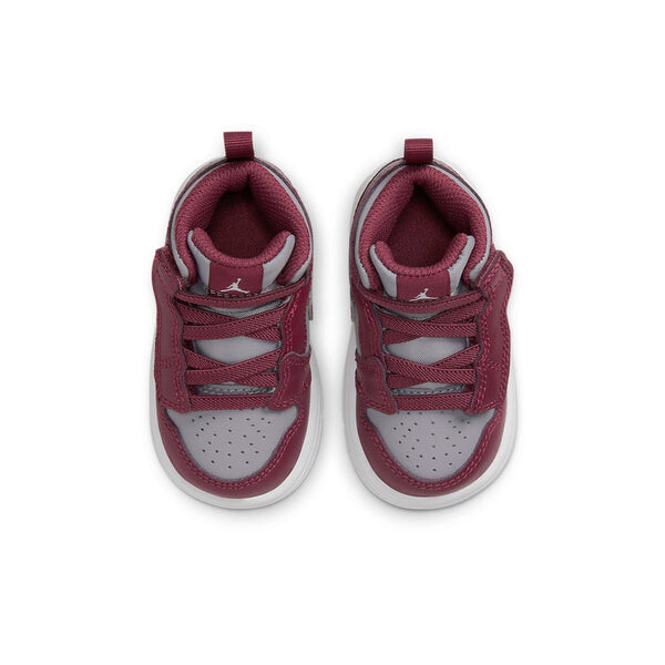 Кроссовки 1 mid "команда красно- Air Jordan, серый — фото 4