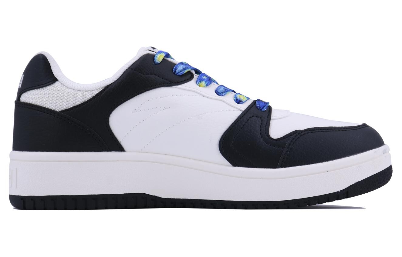 Кроссовки ANTA Skateboarding Shoes Men Low-top White/Black, белый/черный — фото 2