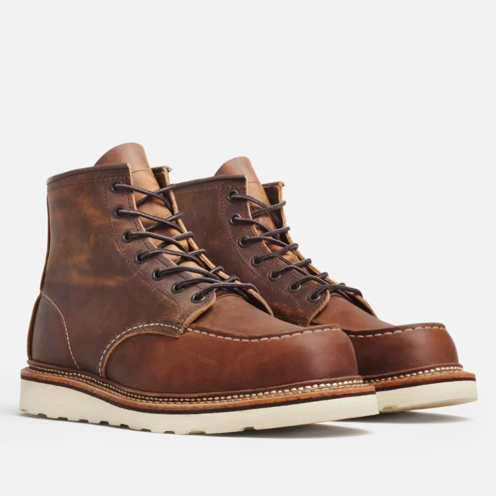 Мужские ботинки 6 дюймов Moc Toe 1907 Copper Rough & Tough от Red Wing Shoes — фото 3