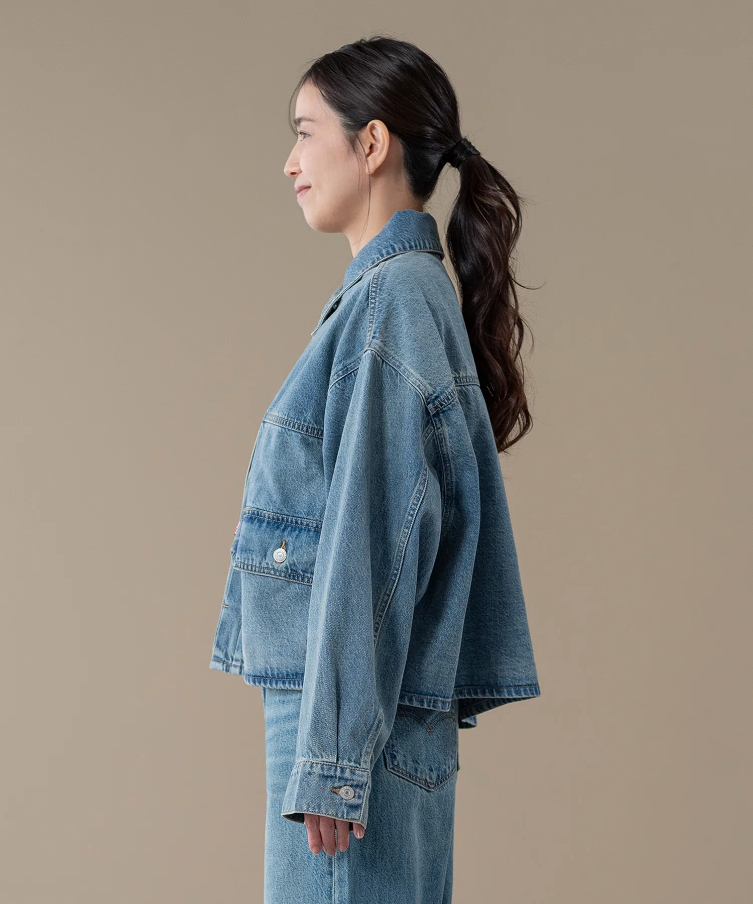 Укороченная куртка-тракер Levi's TYPE U — фото 2