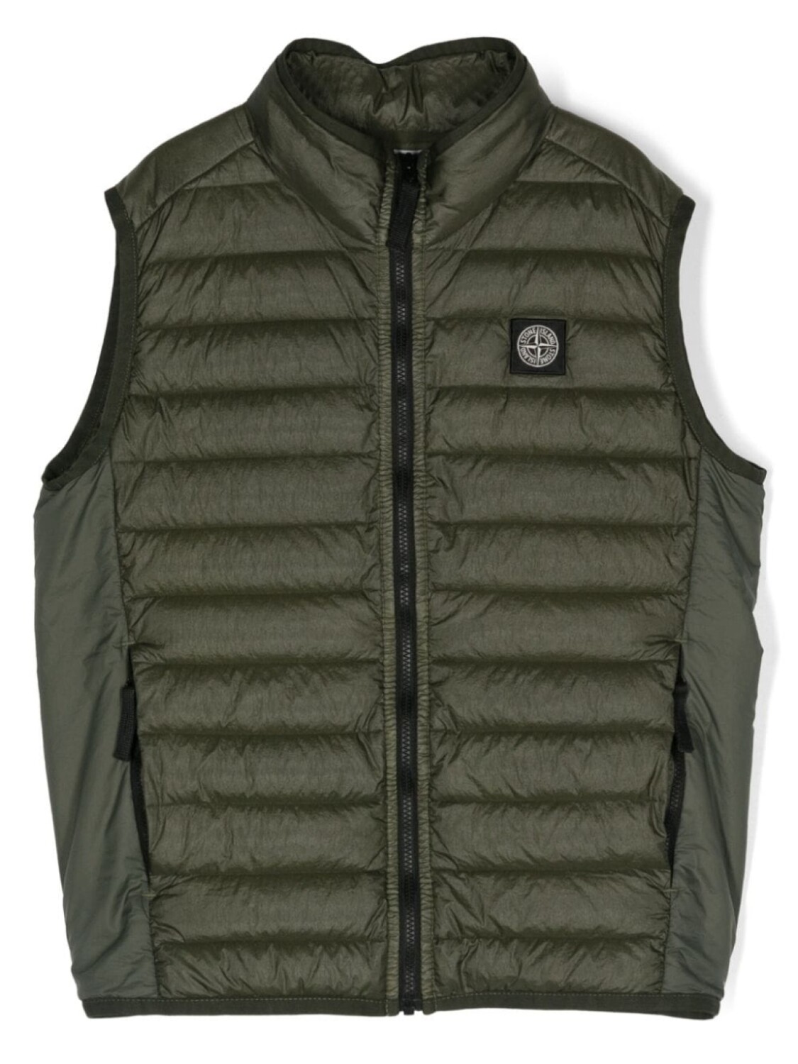

Stone Island Junior дутый жилет, зеленый
