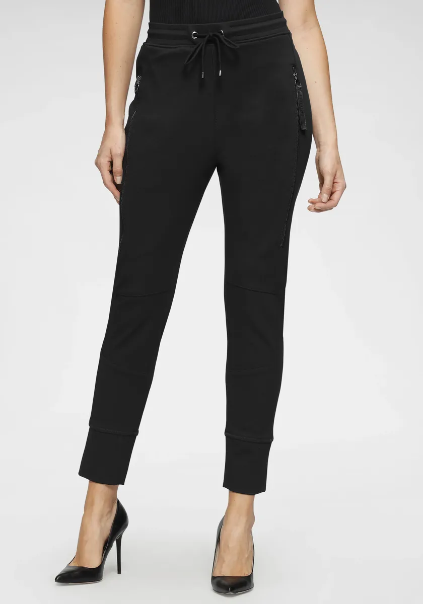 

Брюки MAC Jogger "Future-Pants", тканые, на застежке, с большими карманами, синий