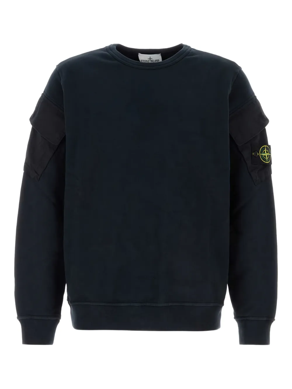 

Толстовка с логотипом Compass Stone Island, синий