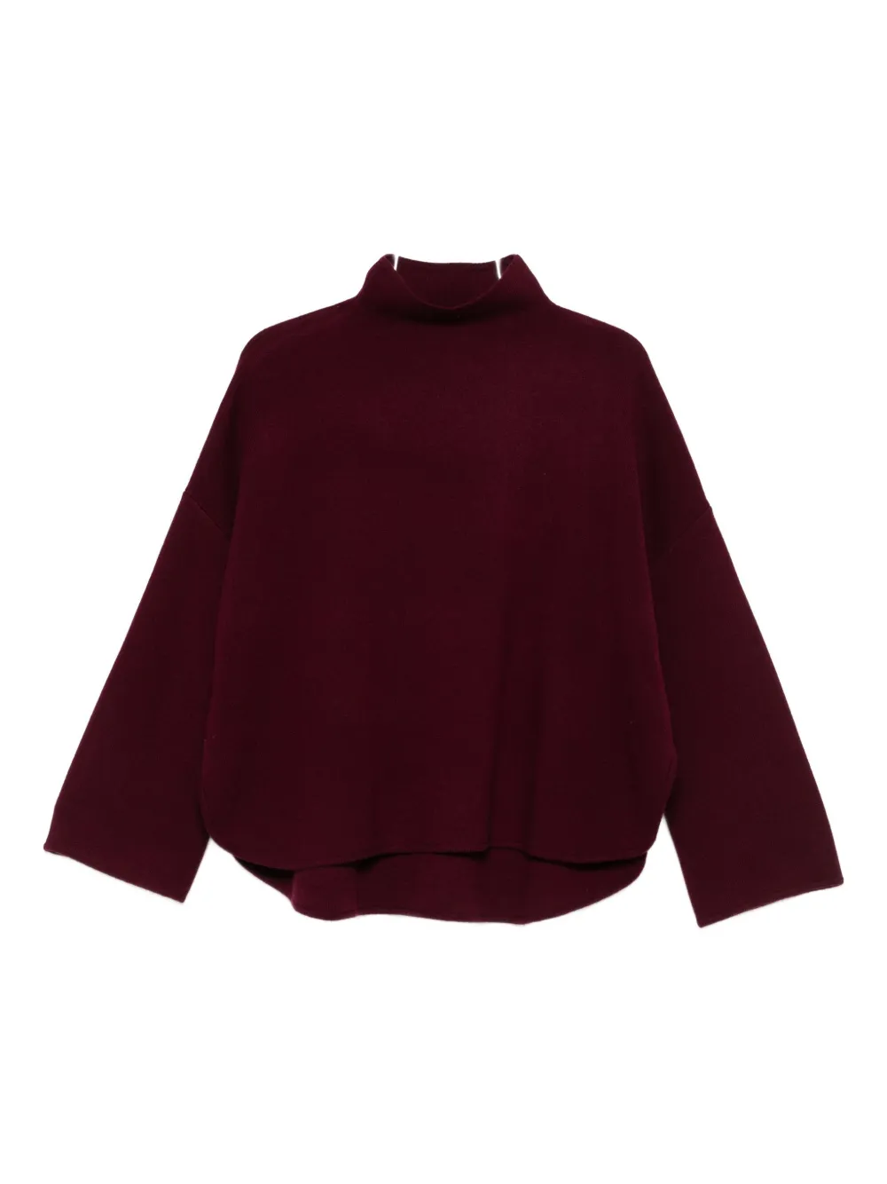 

Джемпер с высоким воротом ALLUDE, красный