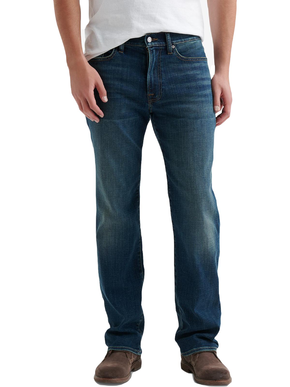 

363 Мужские джинсы прямого кроя со средней посадкой Lucky Brand, цвет fern creek