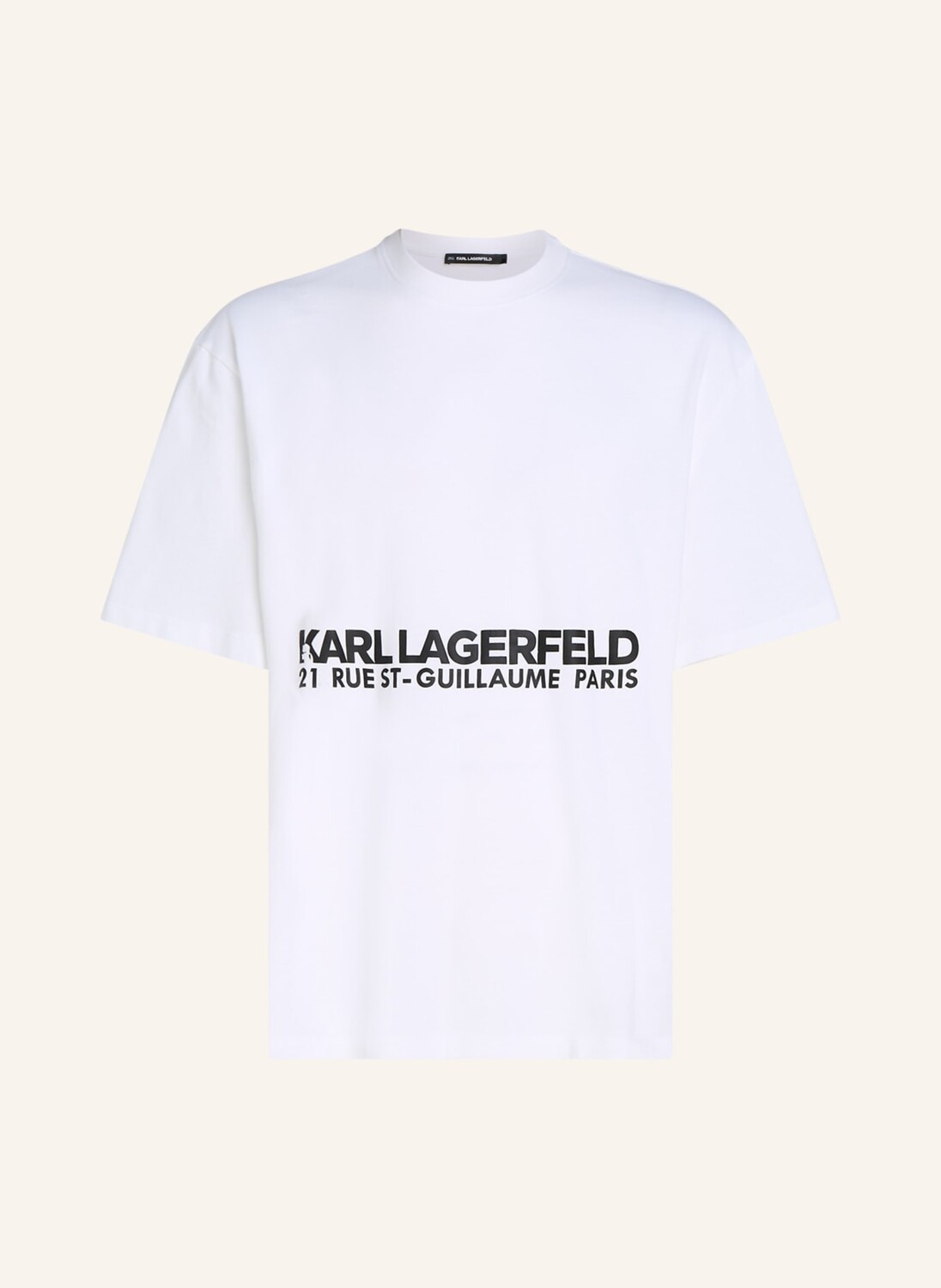 

Футболка KARL LAGERFELD, белый