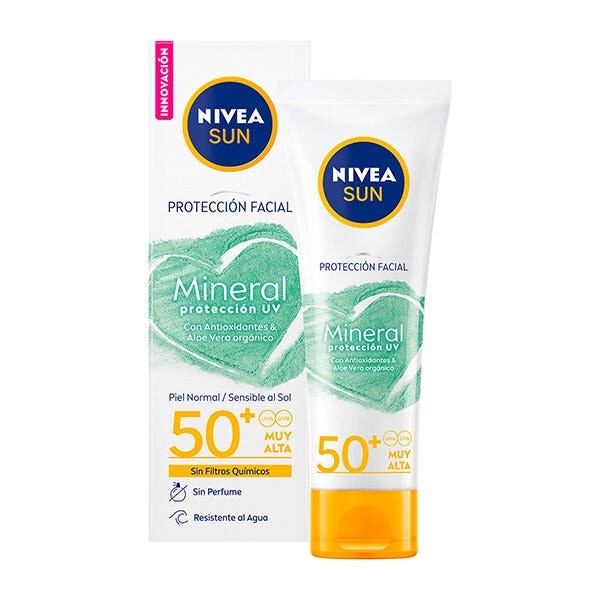 

Минеральный протектор для лица Spf50 50 мл Nivea