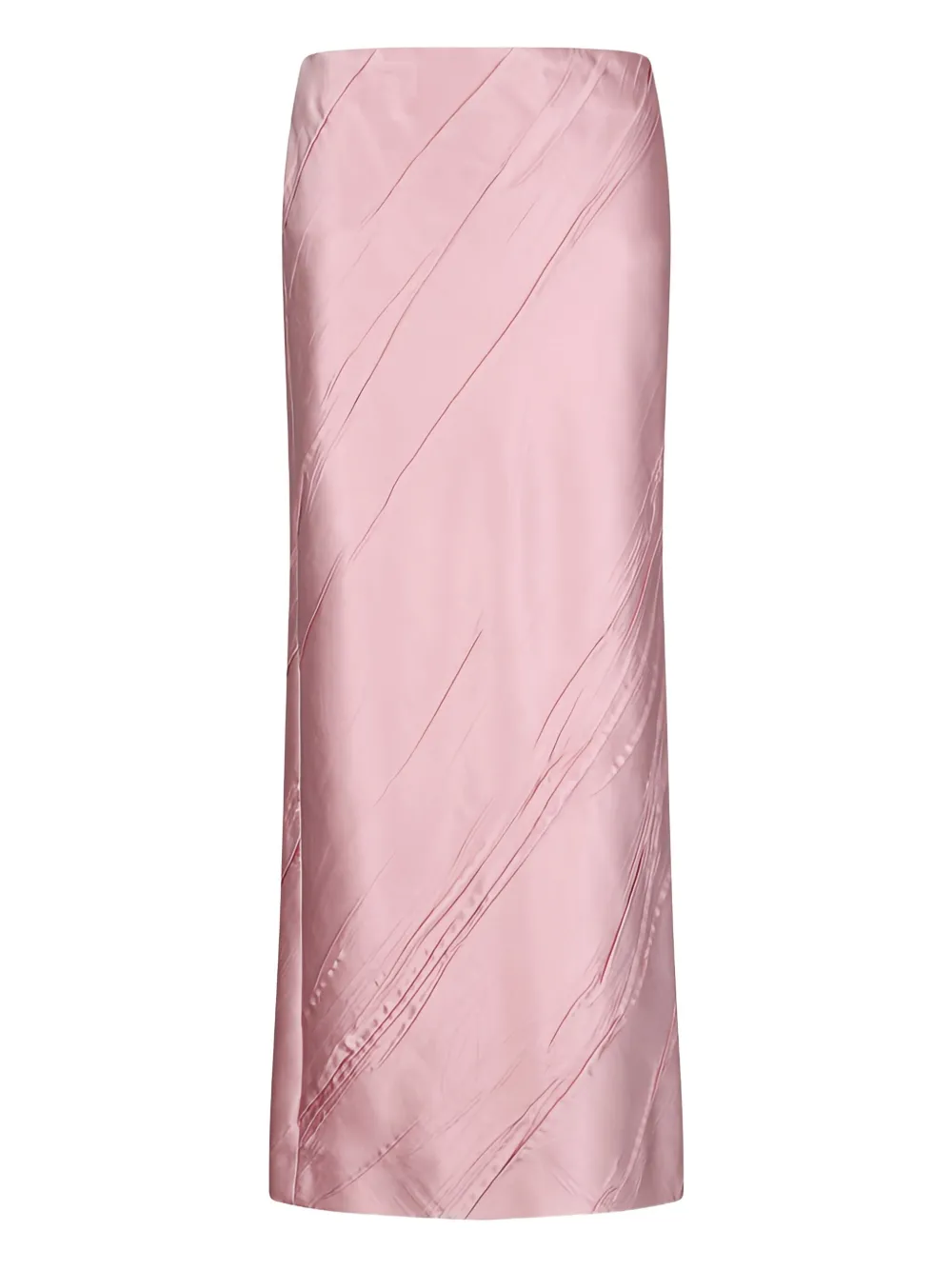 

Атласная юбка макси SPORTMAX, розовый