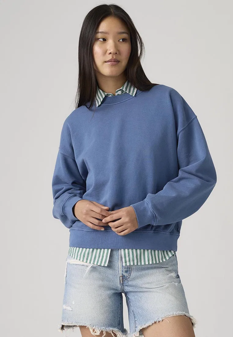 Свитшот женский винтажный свободный, Levi's, мультиколор — фото 2
