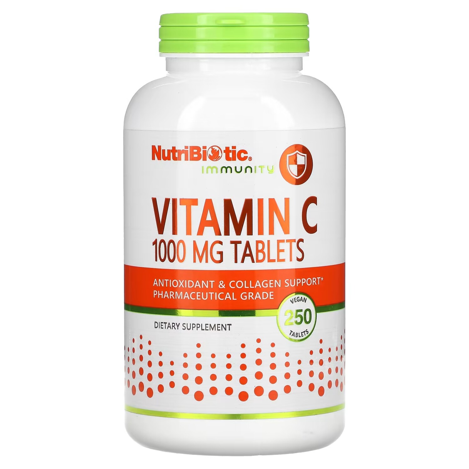 

Добавка NutriBiotic Витамин С, 250 веганских таблеток