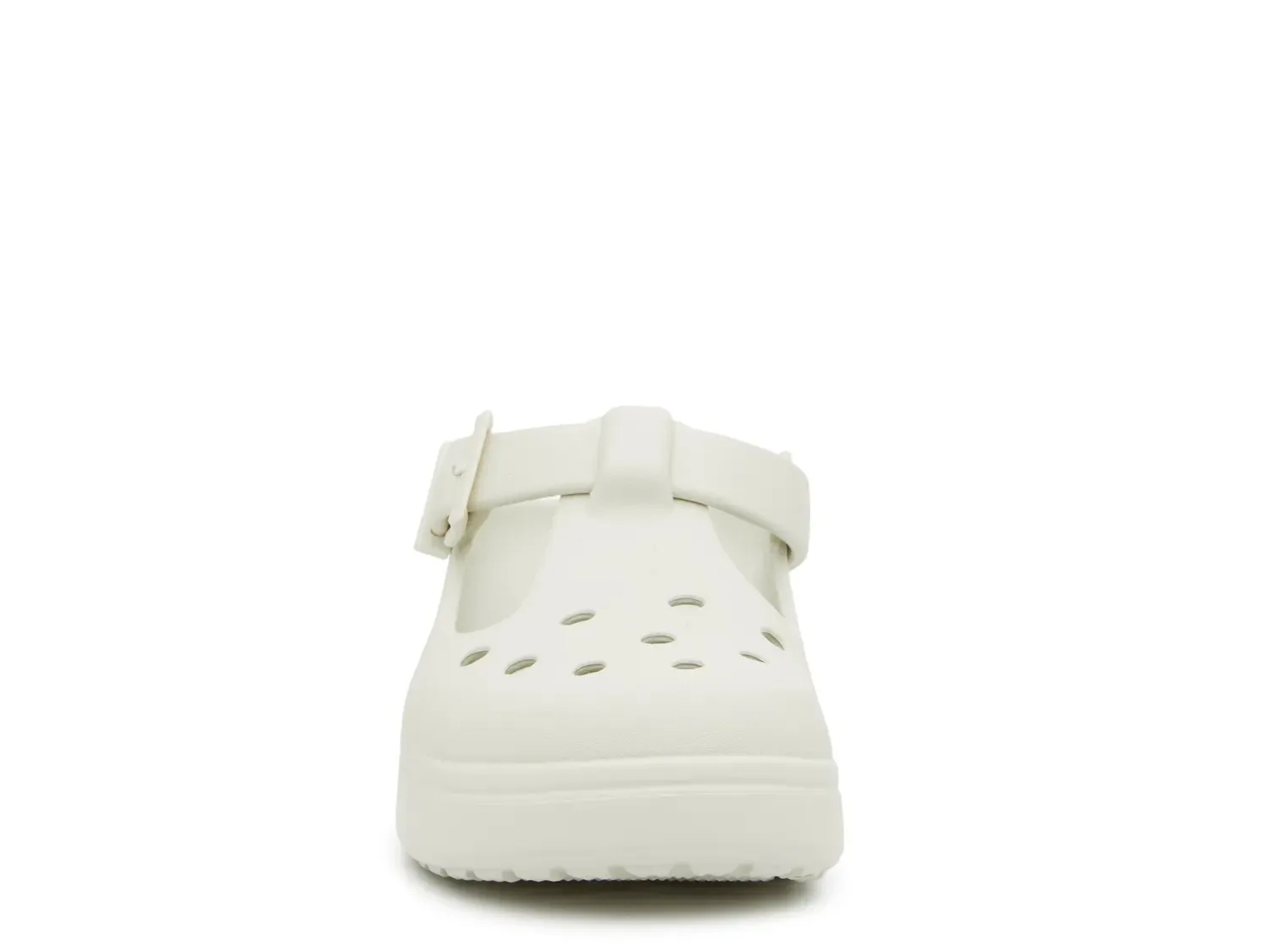 Crocs Classic Mary Jane Clog - женские, льняные, цвета слоновой кости — фото 2