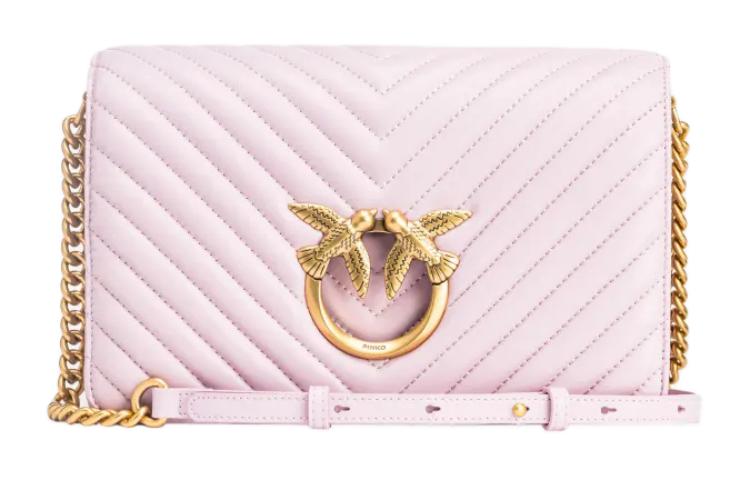 

PINKO Сумка кроссбоди через плечо женская сиреневая