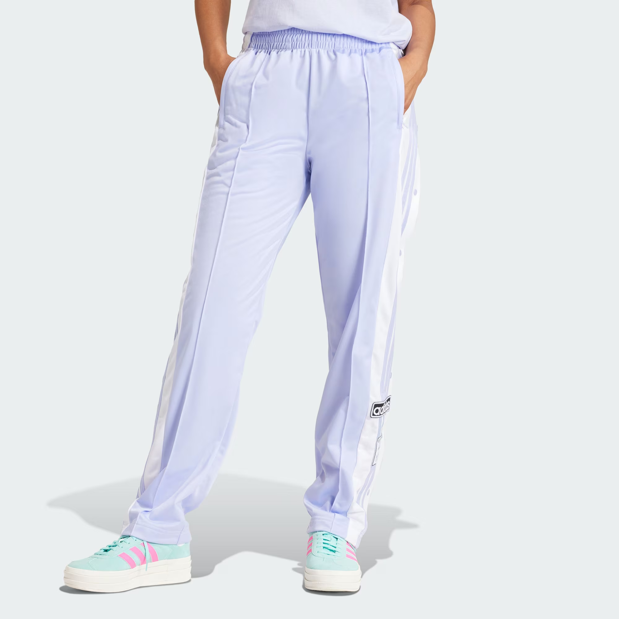 Adibreak Брюки спортивные Adidas Originals, Пыльный фиолетовый — фото 4