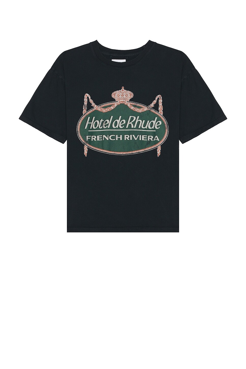 

Футболка Ривьера Rhude, цвет Vintage Black