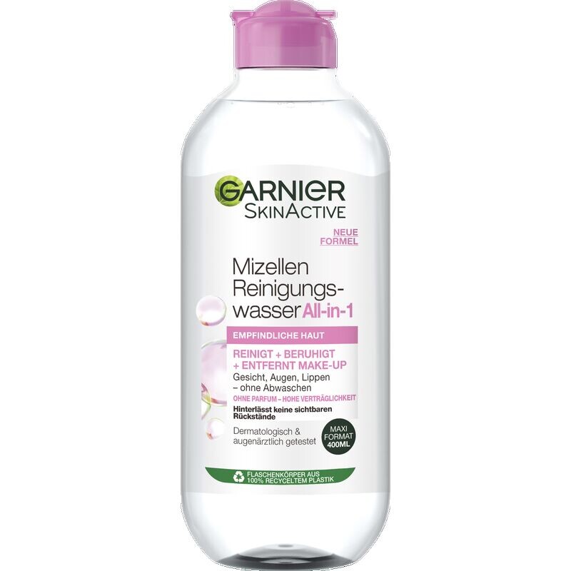 

Мицеллярная очищающая вода «все в одном» для чувствительной кожи Garnier, 400 ml