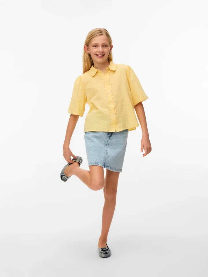 Блузка Siri Vero Moda Girl, желтый