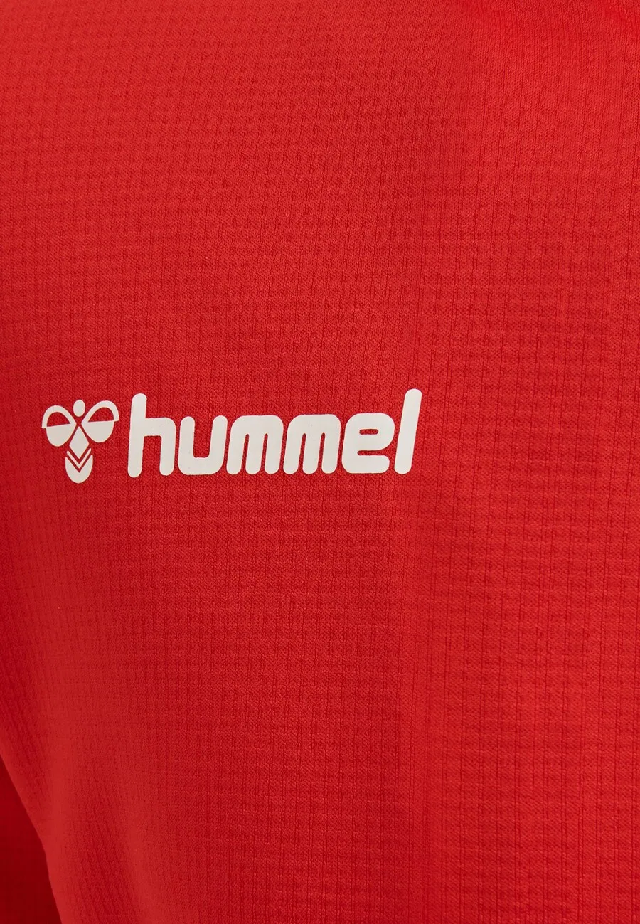 Спортивная куртка Hummel красного цвета — фото 4
