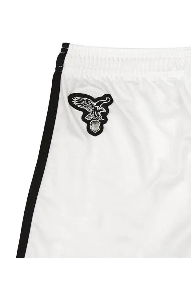 Детские спортивные шорты для девочек с быстросохнущей тканью Sportswear Adidas, White — фото 4