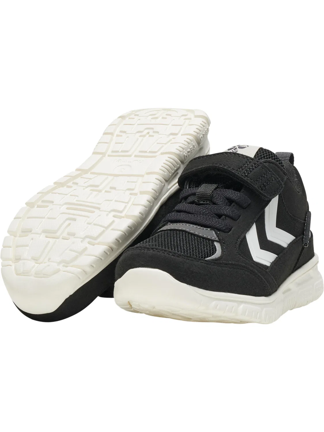 Детские кроссовки с липучкой X-Light 2.0 для девочек Hummel, Schwarz — фото 4