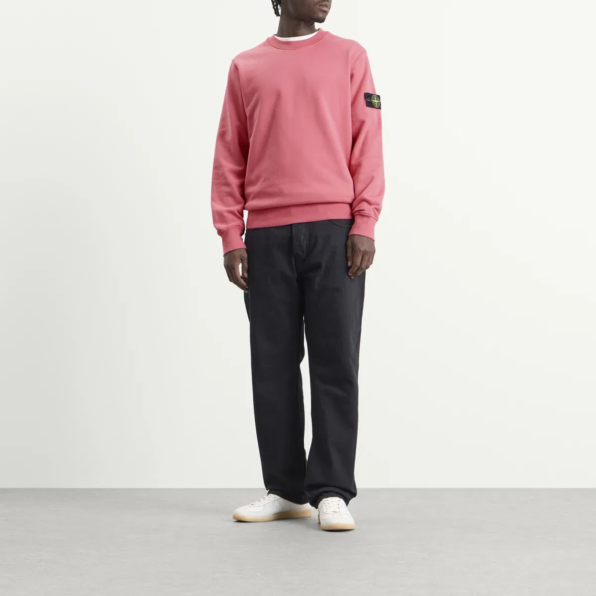 Свитшот из органического хлопка Stone Island, Geranium — фото 4