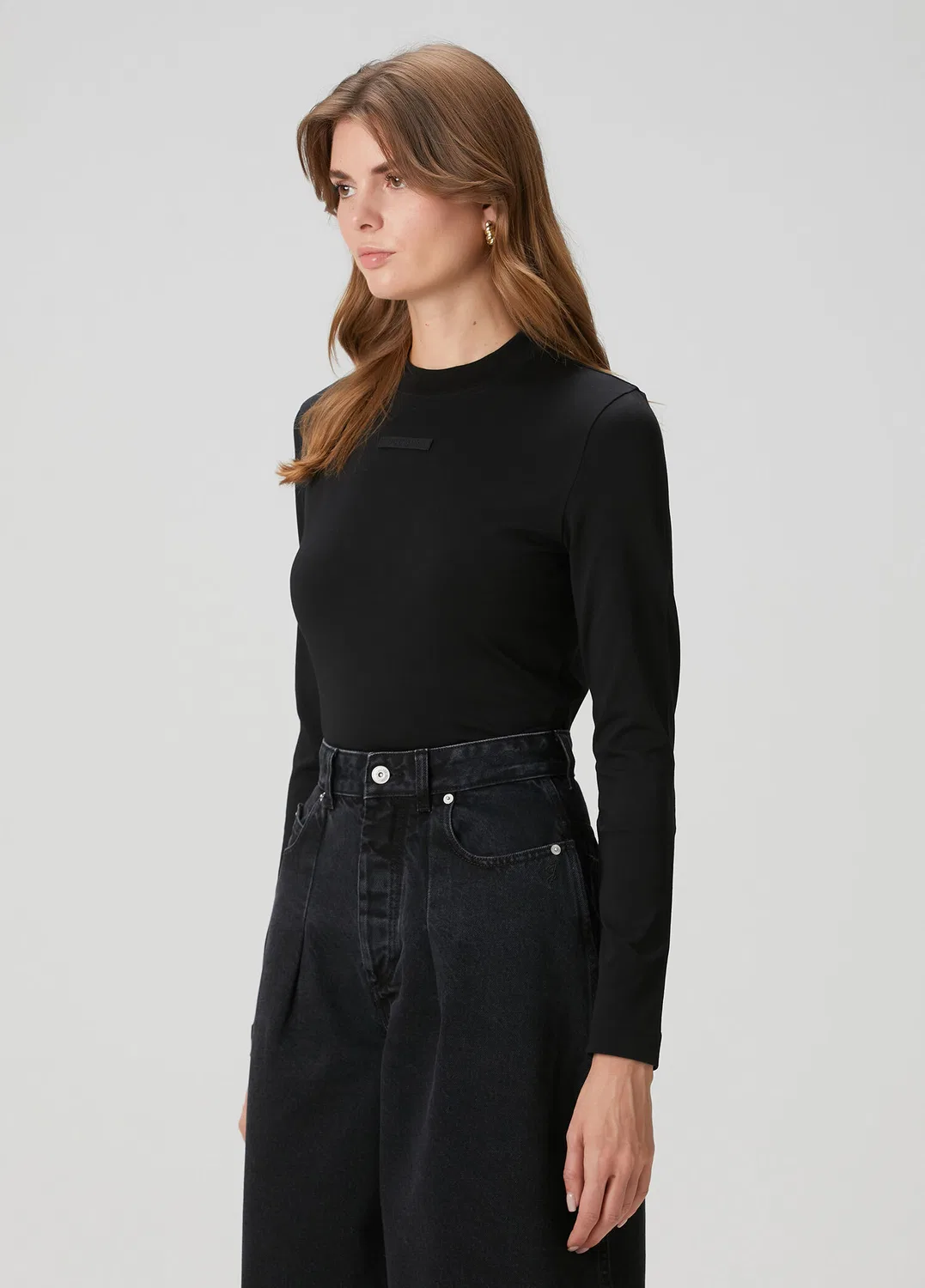 Футболка с длинным рукавом Jacquemus, black — фото 3